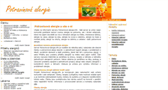 Desktop Screenshot of potravinova-alergie.info